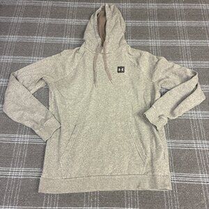 Under Armour Hoodie Mens Large Sweatshirt Gray Long Sleeve Athletic